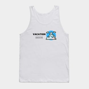 vacation mode travel iilustration Tank Top